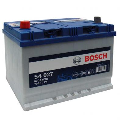 Bosch Silver S4 027 0092S40270 akkumulátor, 12V 70Ah 630A B+, japán